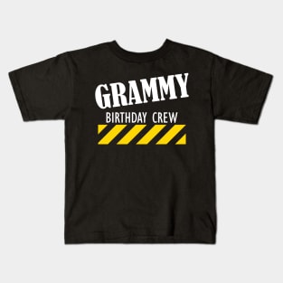 Grammy Birthday Crew w Kids T-Shirt